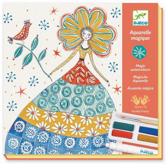 Djeco Aquarelle Magique Fleurs De Romance Jeux De Bricolage Jeunesse Renaud Bray Com Livres Cadeaux Jeux
