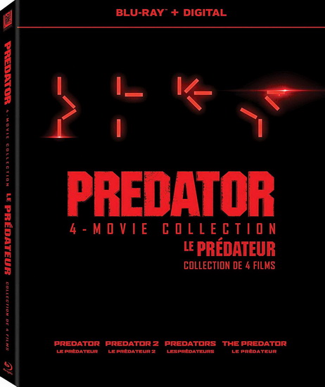 Predator: 4 Movie Collection (Blu-Ray) - DIVERS