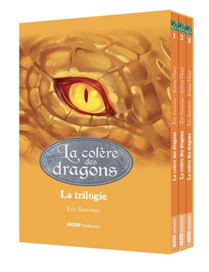 La Colère des dragons Cof. 3 vls - ERIC SANVOISIN - JÉRÉMIE FLEURY