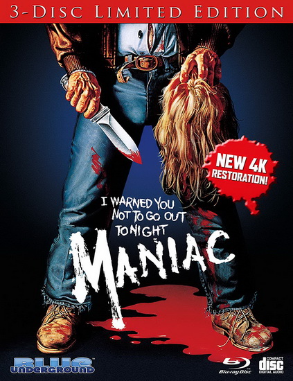Maniac (1980) (Blu-Ray+Dvd) - WILLIAM LUSTING