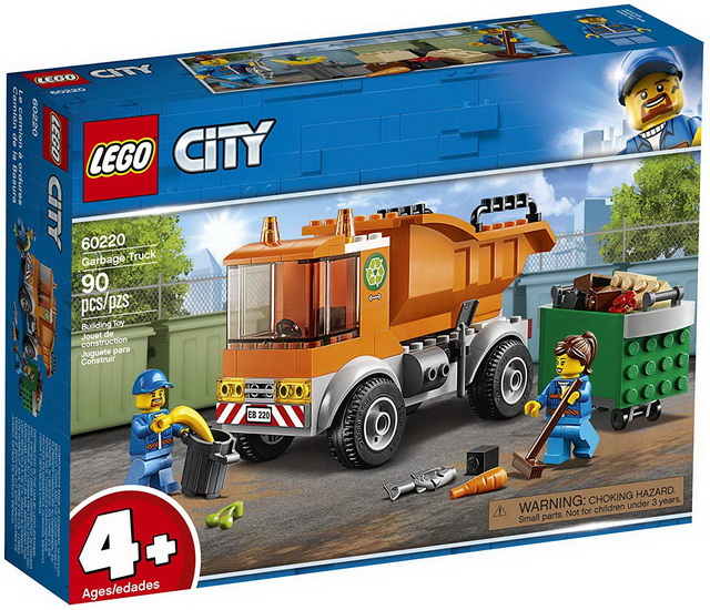 Lego juniors camion poubelle
