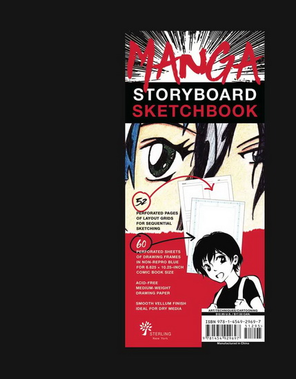 Manga Storyboard Sketchbook - COLLECTIF