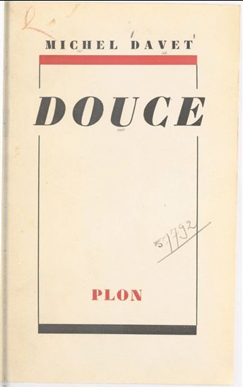 Douce - MICHEL DAVET