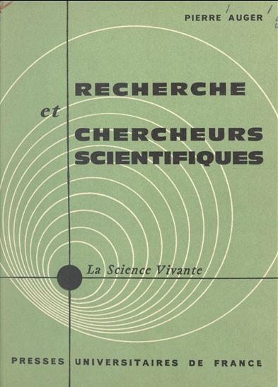 Recherche et chercheurs scientifiques - PIERRE AUGER - YVAN DE HEMPTINNE