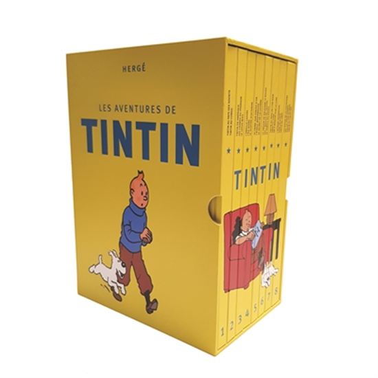 Les Aventures de Tintin N. éd. Cof. 8 vls - HERGÉ