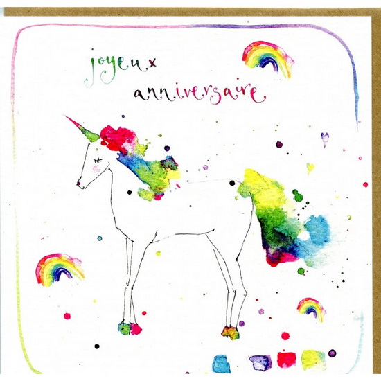 Joyeux Anniversaire Licorne Books Renaud Bray