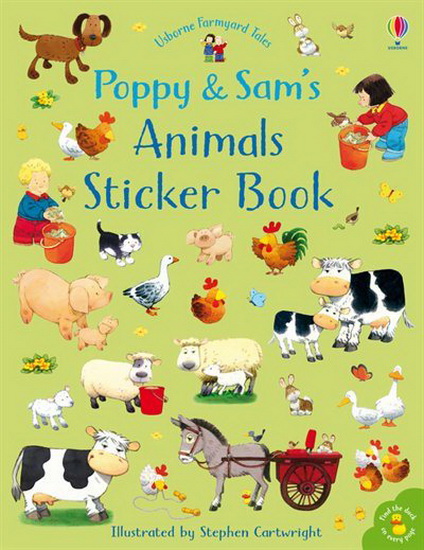 Poppy & Sam's Animals Sticker Book - SAM TAPLIN