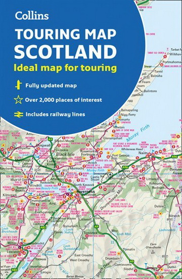 Scotland Touring Map - COLLECTIF