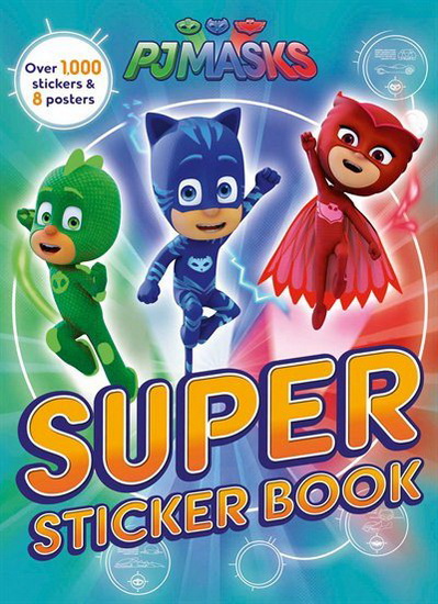 PJ MASKS: SUPER STICKER BOOK - COLLECTIF