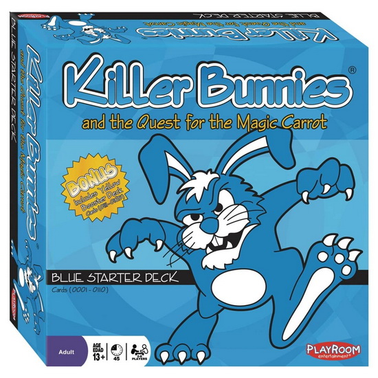 Killer Bunnies Quest Blue Starter Edition - COLLECTIF
