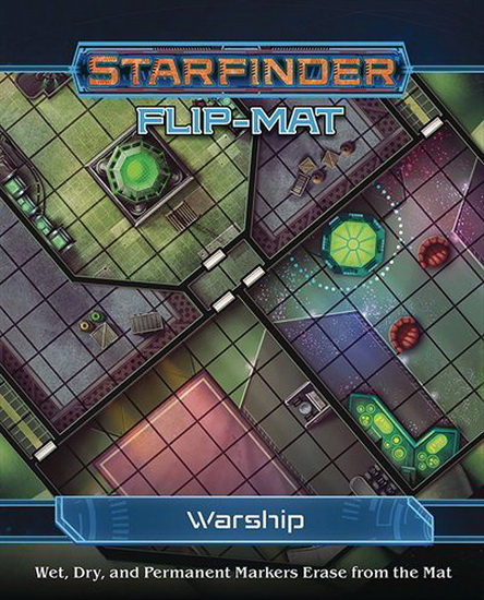 Starfinder Flip - Mat : Warship - DAMIEN MAMMOLITI