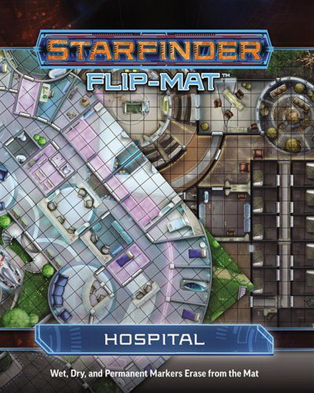 Starfinder Flip - Mat Starship : Hospital - DAMIEN MAMMOLITI