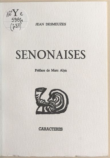 Senonaises - JEAN DESMEUZES