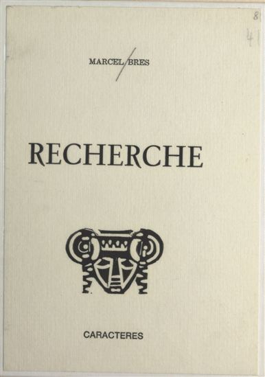 Recherche - MARCEL BRÈS
