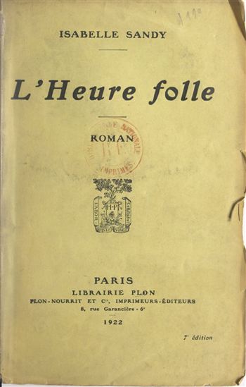 L'heure folle - ISABELLE SANDY
