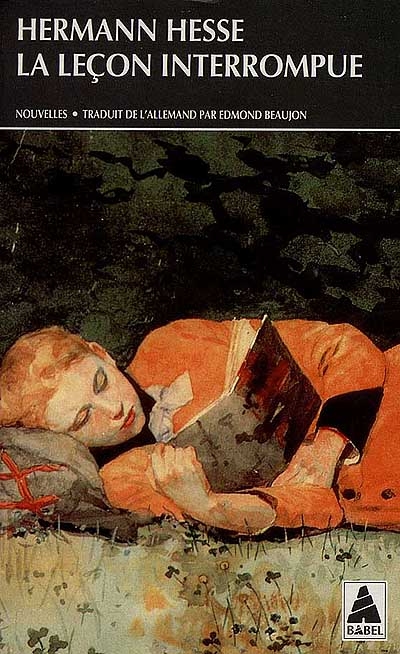 La Leçon interrompue - HERMANN HESSE