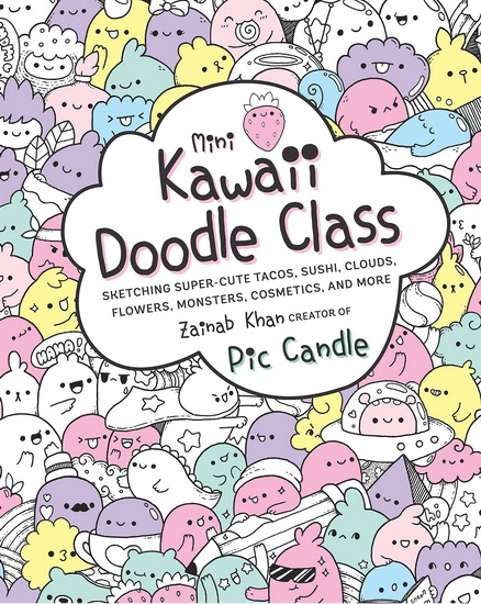 Mini Kawaii Doodle Class - PIC CANDLE