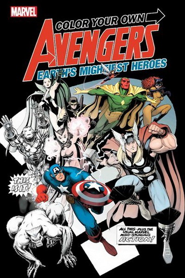 Color Your Own Avengers 2 - COLLECTIF