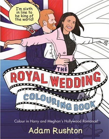 Royal Wedding Colouring Book - ADAM RUSHTON