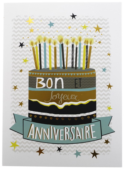 Carte Geante Bon Et Joyeux Anniversaire Livres Renaud Bray Com Livres Cadeaux Jeux