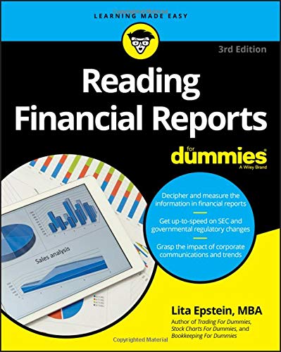 Reading Financial Reports For Dummies 3rd ed. - COLLECTIF
