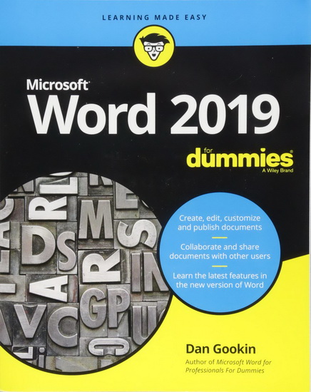 Word 2019 For Dummies - DAN GOOKIN