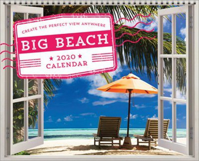 The 2020 Big Beach Wall Poster Calendar - COLLECTIF