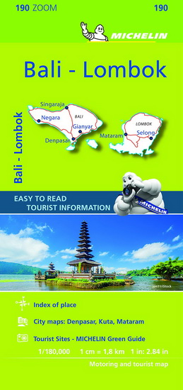Bali-Lombok 190 - Carte zoom - COLLECTIF