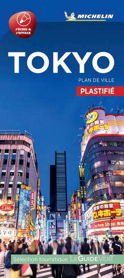 Tokyo : plan de ville plastifié - COLLECTIF