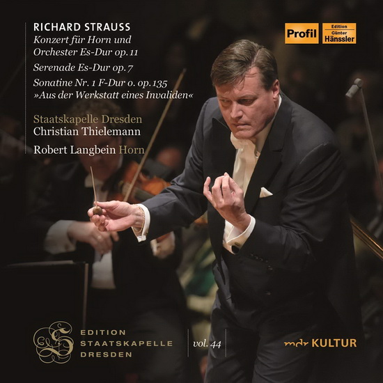 Strauss: Konzert fur Horn & Orchester Op.11 - Serenade Op.7 - Sonatine Op.135 (2CD) - RICHARD STRAUSS