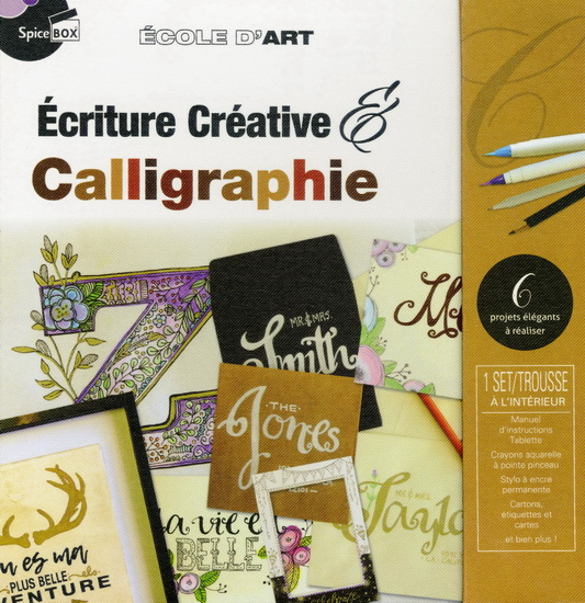 Coffret La calligraphie à la portée de tous nouvelle édition