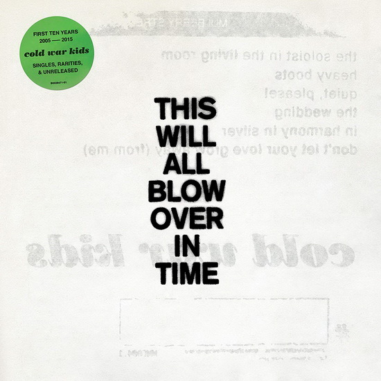 This Will All Blow Over In Time (2Vinyl) - COLD WAR KIDS