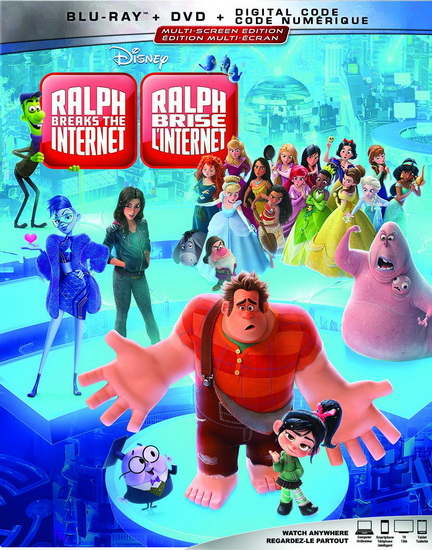 Ralph Breaks The Internet (Ralph Brise L&#39;Internet) (Blu-Ray+Dvd) - JOHNSTON PHIL - MOORE RICH
