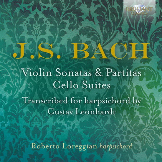 Bach: Violin Sonatas & Partitas -  Cello Suites (Harpsichord trancsriptions) (3CD) - BACH - LEONHARDT
