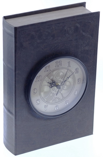 Boîte livre horloge simple