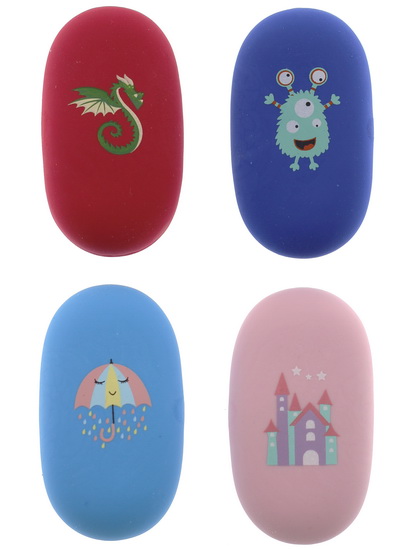 Gomme à effacer imprimée 4AS