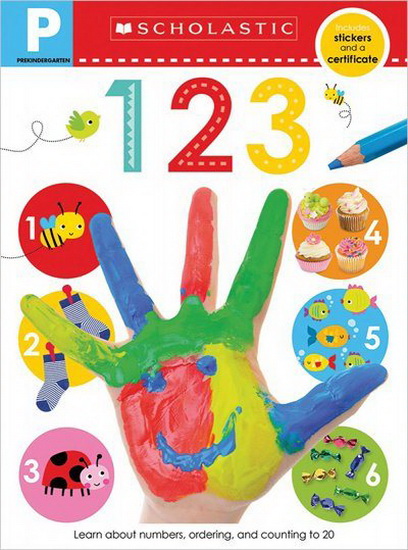 Scholastic Early Learners: Pre-K Skills Workbook: 123 - COLLECTIF