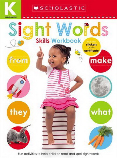 Scholastic Early Learners: Kindergarten Skills Workbook: Sight Words - COLLECTIF