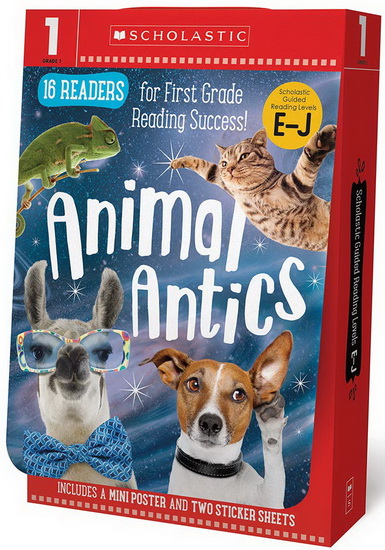 Scholastic Early Learners: Grade 1 E-J Reader Box Set - Animal Antics - COLLECTIF