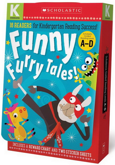 Scholastic Early Learners: Kindergarten A-D Reader Box Set: Funny Furry Tales - COLLECTIF