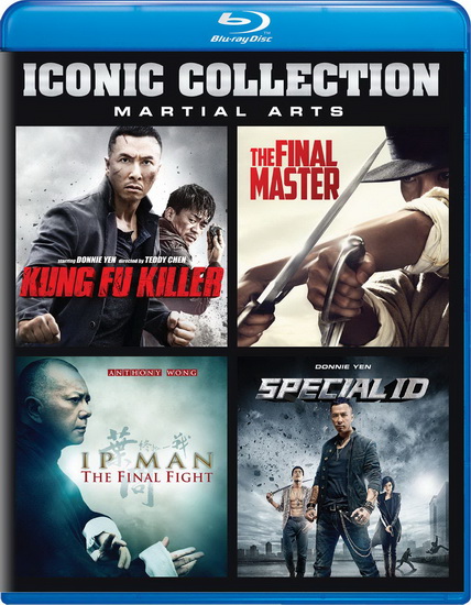 Iconic Collection : Martial Arts (Blu-Ray) - DIVERS