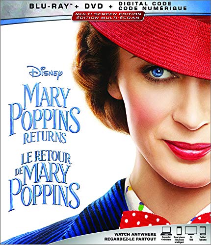 Mary Poppins Returns (Le retour de Mary Poppins) (Blu-Ray+Dvd+Digital Copy) - MARSHALL ROB