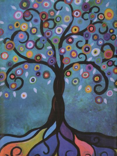 Grand Journal Arbre de vie 144p.