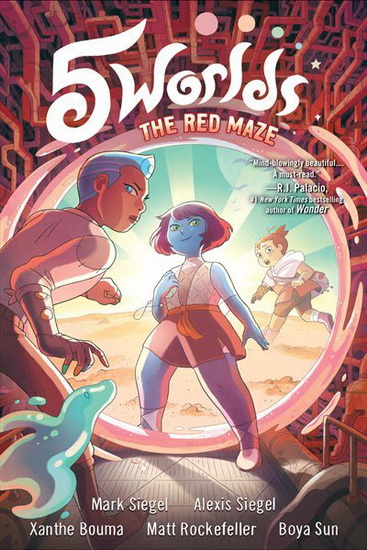 5 Worlds Book 3: The Red Maze - COLLECTIF