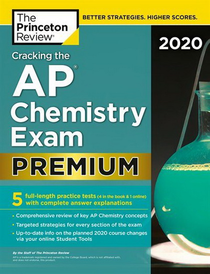 Cracking the AP Chemistry Exam 2020, Premium Edition - COLLECTIF