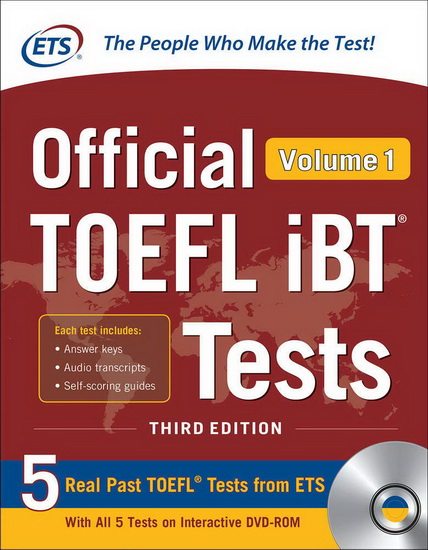 Official TOEFL iBT Tests Volume 1, Third Edition - EDUCATIONAL