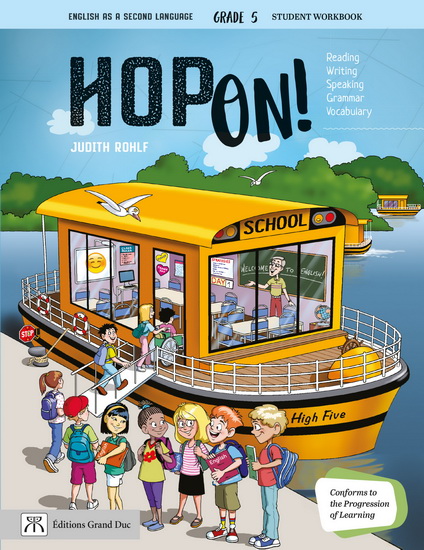 Hop On!: English as a Second Language: Grade 5: Activity Book - JUDITH ROHLF