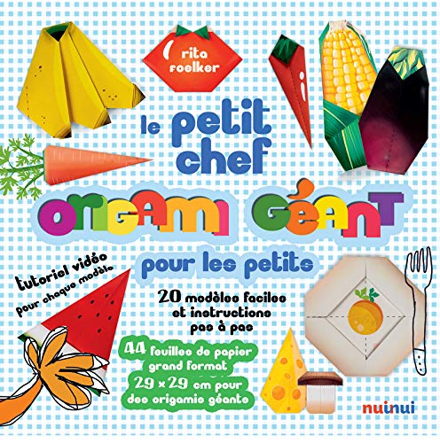 Origami géant : le petit cuisinier - RITA FOELKER