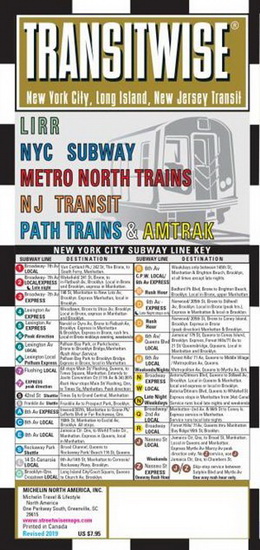 Transitwise New York, New Jersey Metro Transit Map: LIRR NYC Subway Metro North Trains NJ Transit Path Trains & Amtrak - COLLECTIF