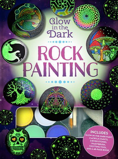 GLOW IN THE DARK ROCK PAINTING - COLLECTIF